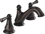 Delta Faucet 35999LF-RB Haywood Two Handle Widespread Lavatory Faucet, Venetian Bronze [並行輸入品]
