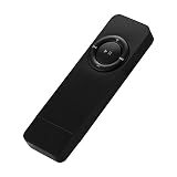 ミニ MP3 プレーヤー ポータブル mp3プレーヤー USB 音楽プレイヤー デジタルオーディオプレーヤー 小型 軽量 操作簡単 携帯に最適 (ブラック)