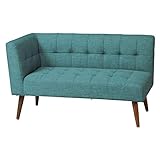 CtoC JAPAN Select ソファー 右肘 エメラルドブルー 幅 120cm