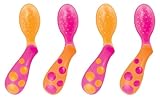 Sassy Baby Less Mess Toddler Spoon - Pink by Sassy