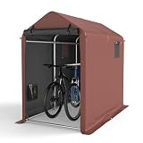 COVERONICS サイクルハウス 1-3台用 自転車置き場 屋外 バイクガレージ サイクルポート バイクシェルター 自転車 テント
