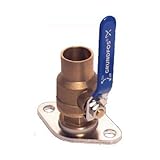 Grundfos 591211 1-1/2-Inch Dielectric Ball Valve with Isolation Flange, Sweat by Grundfos