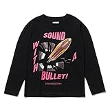 NINE RULAZ LINE キッズ ナインルーラーズ Kid's Sound Bullet L/S Tee 長袖 Ｔシャツ ロンＴ 子供服 ブラック / 110サイズ