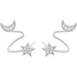 光時工房 ピアス レディース スタッド ロングピアス アメリカンピアス かわいいピアス ジュエリー アクセサリー キュービックジルコニア 女性 ジルコニア 華奢 シンプル 人気 大人 上品 ギフトBOX付き