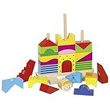 Goki Plug Figure House Puzzle (26 Piece) [並行輸入品]