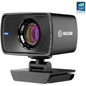 Elgato Facecam エルガト WEBカメラ Facecam 1080p60 フルHD ウェブカメラ SONY製センサーSTARVIS™搭載 ビデオ会議/ゲーミング/ストリーム向け Zoom/Teams適用 PC/Mac対応 (ブラック)