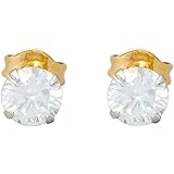 【ヒリーズ】HRYS【日本製 18金 ピアス】CZ 一粒石 ピアス