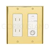 スイッチプレート PL 06 PVD B