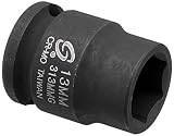 Sunex 313MMG 3/8-Inch Drive 13-Mm Magnetic Impact Socket [並行輸入品]