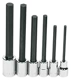Williams WSSS-6LRC 6-Piece Long Hex Bit Socket Set [並行輸入品]
