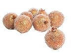 工場直接クラフト8 Pieceコレクションの煌めくIced人工Pomegranates for Holidayと季節の装飾