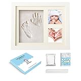 Baby Handprint Footprint Kit - Little Unicorn Baby Shower Keepsake Gift for Baby Girl and Boy