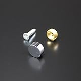 e-kanamono 化粧キャップセット(真鍮製) フラットタイプ EPC-C13F クローム