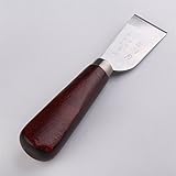 Dagly(TM) ナイフ手作りのレザークラフトツール高品質DIYアクセサリーを切断1PC木製ハンドルステンレススチールレザー