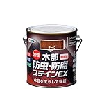 アサヒペン 油性木部防虫・防腐ステインEX 0.7L チーク
