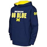 子供用Michigan Wolverines Poly用プルオーバーパーカー