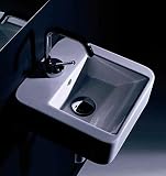 WS BathコレクションQuadro 3407 11 – 3 / 4 "セラミック壁マウント/ VesselバスルームS、 Quadro 3407