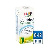 最初の乳児用ミルク200ミリリットル (Hipp Organic) (x 6) - HiPP Organic First Infant Milk 200ml (Pack of 6) [並行輸入品]