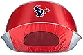 NFL Houston Texans MantaポータブルポップアップSun/風Shelter、レッド