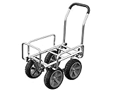 ミナトワークス アルミハウスカー (10インチ大型タイヤ仕様/コンテナ2個用/最大荷重50kg) MAC-50 [その他]