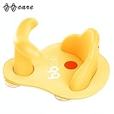 BBCare® ベイビー安全お風呂イスとHot Spot機能付きミニサイズソフトマット (イエロー)