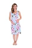 Baby Be Mine 2 in 1授乳用ナイトガウン ノースリーブ 入院バッグ 必需品 妊娠 授乳 US サイズ: Medium カラー: マルチカラー