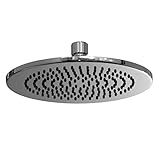 Isenberg HS1002ACP Universal Fixtures 8' Brass Shower Head - Round, HS1002A, Polished Chrome [並行輸入品]