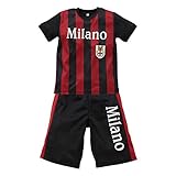 西松屋 [EFD] メッシュロゴストライプ半袖Tシャツスーツ 【100cm・110cm・120cm・130cm・140cm・150cm】　140　レッド