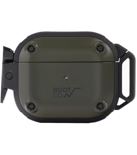 Amazon.co.jp: BR×ROOT CO. for AirPods Pro 1/2 v2（ブラック