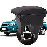 Kakash スズキ専用純正 アームレストト コンソール ボックス 多機能収納 トレイ3USBポート付取り付け説明書付き適合スズキ エスクード Y01系(2015年10月~現行)