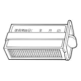 LIXIL(INAX):脱臭カートリッジ ＜CWA-33＞ 型式:CWA-33