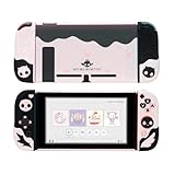 GeekShare Switchカバー switch対応 スイッチカバー Switchカバー 保護カバー 分体式カバー 全面保護 薄型 傷防止 汚れ防止 対応耐衝撃 取り外し簡単 スイート·スカル