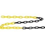 TRUSCO(トラスコ) プラチェーン 黄/黒 6MMX6M TPCB66YB