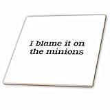 ToryAnneコレクション式 – I Blame It On Theミニオンズ – タイル 8-Inch ct_192476_7