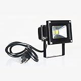 LED投光器 10W 100W相当 LED 投光器 LE010W 電球色 800lm 【beamtec】 (a.電球色 3100K LE010W)