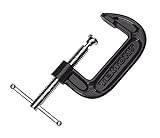 TEKTON 4012 3-Inch Malleable Iron C-Clamp, 3-Inch Jaw Opening, 1-1/2-Inch Throat Depth [並行輸入品]