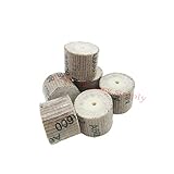 10pcサンドペーパーサークル研削ホイールアクセサリー電気研削用研磨ロッド