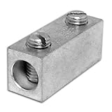Morris 90615 Morris Products 90615 aluminum Splice/Reducer, Mechanical Connector Type, 2 Screws, 2/0