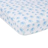 Miracle Blanket MiracleWare Muslin Crib Sheet Elephants [並行輸入品]