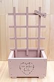 ローズスリム250トレリスセット 25cm × 15cm ×47cm ピンク