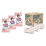 【まとめ買い】 【パンツ Lサイズ】グーンプラス 肌快適設計 132枚 + 【おしりふき 詰替用】汚れすっきりおしりふき 1200枚 <ディズニーデザイン>