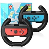 任天堂スイッチ用スイッチステアリングホイール、マリオカート8デラックスをプレイするレーシングホイール、JoyCon、Nintendo Switchアクセサリー、マリオカートへのギフト -