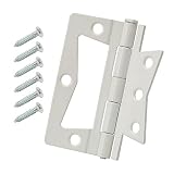 3 in。ホワイトnon-mortiseヒンジ( 2 - Pack )