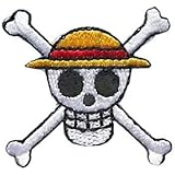 稲垣服飾 ワンピース シールワッペン ルフィ シール アイロン接着 両用 Pes050 ホーム キッチン ホーム キッチン