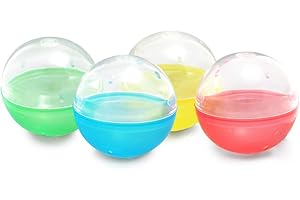 あミューズ 75㎜空カプセル 50個入 4色アソート ガチャガチャカプセル