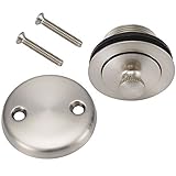 Designers Impressions 615601 Satin Nickel Lift and Turn Drain Trim by Designers Impressions
