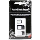 mobee Nano SIM MicroSIM 変換アダプタ 3点セット 2個セット