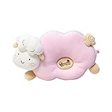 KEMAN ベビー枕　羊の寝る枕　赤チャン枕　ベビーピロ　新生児用の枕　Ｂａｂｙ　Ｐｉｌｌｏｗ (ピンク)