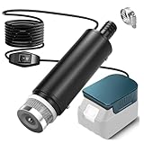 bumxca 水中ポンプ 充電式 【マキタ互換品】 ウォーターポンプ 電動水ポンプ コードレス 500GPH 100W 小型 水/燃料/オイル/灯油 移送ポンプ 4500RPM 揚程5M 3/4′ホース対応 マキタ 18Vバッテリー対応 過充電/過放電/過電圧/過電流/短絡安全保護 スイッチ式 軽量 コンパクト 低騒音 庭の灌漑/洗車/水換え 【本体のみ バッテリー別売り】【ホース 別売り】