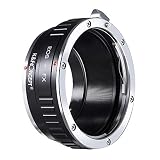 K&F CONCEPT マウントアダプター EOS-FX Canon対応 EOS EF/EFSマウントレンズ Fujifilm対応 FX 富士フイルム対応 Xマウントボディ用レンズアダプター マウント変換アダプター レンズアダプターリング 高精度 無限遠実現 メーカー直営店